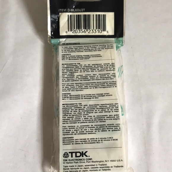Vintage Telephone Microcassette Pack - Picture 5 of 7